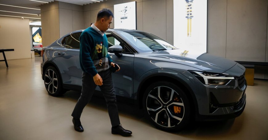 Few Chinese Electric Cars Are Sold in U.S., but Industry Fears a Flood